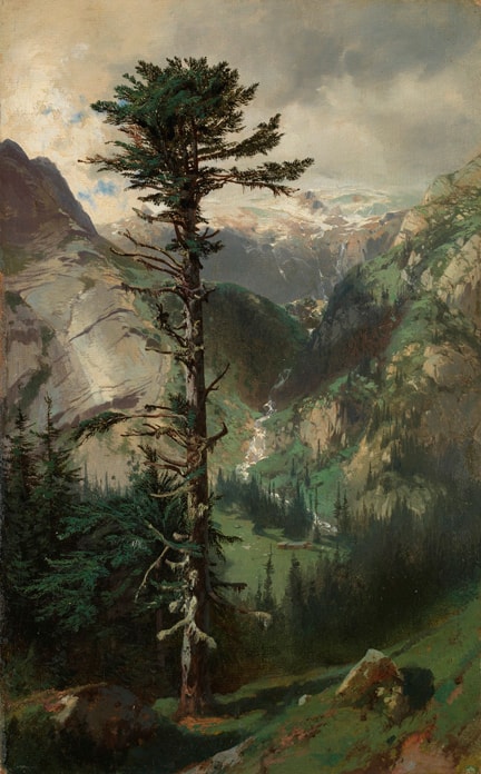 Swiss landscape at the National Gallery