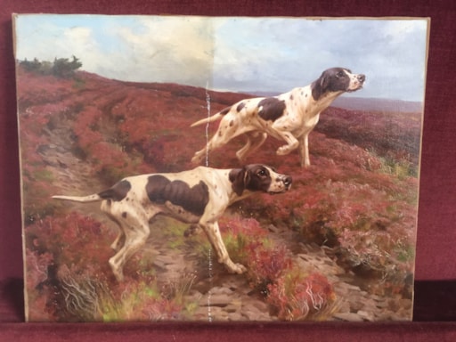 A Thomas Blinks painting given a new lease of life.