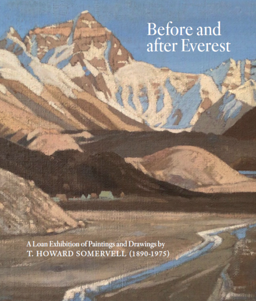 T. Howard Somervell, Before and After Everest exhibition